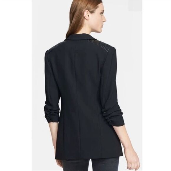 #510 ELIZABETH and JAMES Super Soft Navy Blazer - Picture 2 of 14